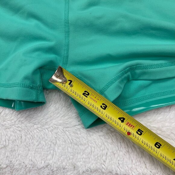 IAB MFG No Ride Shorts 12 XL Green 3" Inseam Athletic Workout Booty Bike - Picture 8 of 8